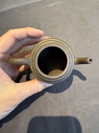 A collection of 20 Chinese Yixing stoneware teapots, 20th C.