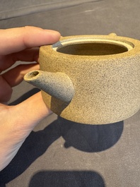 A collection of 20 Chinese Yixing stoneware teapots, 20th C.