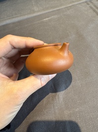 A collection of 20 Chinese Yixing stoneware teapots, 20th C.