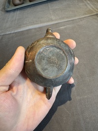 A collection of 20 Chinese Yixing stoneware teapots, 20th C.