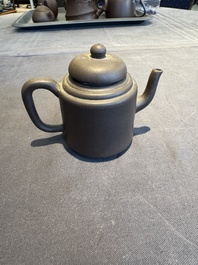 A collection of 20 Chinese Yixing stoneware teapots, 20th C.