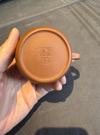 A collection of 20 Chinese Yixing stoneware teapots, 20th C.
