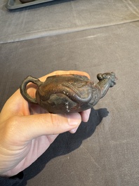 A collection of 20 Chinese Yixing stoneware teapots, 20th C.