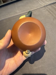 A collection of 20 Chinese Yixing stoneware teapots, 20th C.