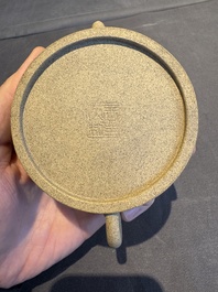 A collection of 20 Chinese Yixing stoneware teapots, 20th C.