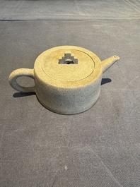 A collection of 20 Chinese Yixing stoneware teapots, 20th C.