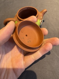 A collection of 20 Chinese Yixing stoneware teapots, 20th C.
