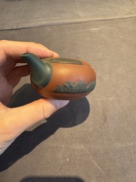 A collection of 20 Chinese Yixing stoneware teapots, 20th C.
