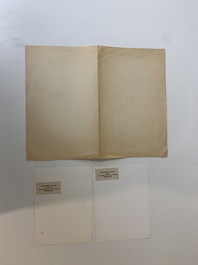 A rare collection of 47 press photos, 'Beijing Press Agency', China and Tibet, 1950-1953