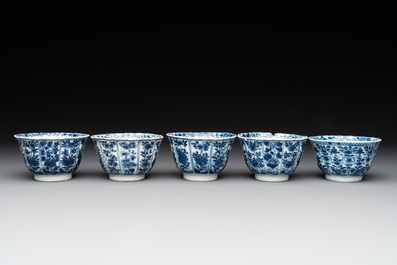 26 Chinese blue and white wares, Wanli/Qianlong