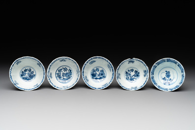 26 Chinese blue and white wares, Wanli/Qianlong