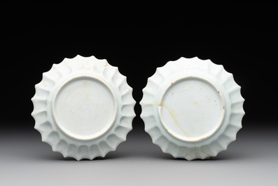 26 Chinese blue and white wares, Wanli/Qianlong