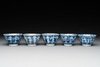 26 Chinese blue and white wares, Wanli/Qianlong