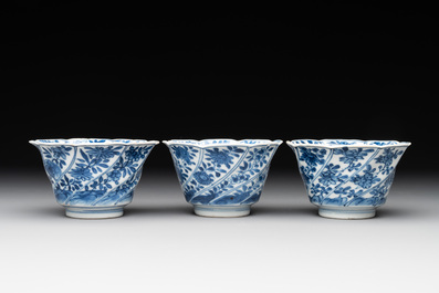 26 Chinese blue and white wares, Wanli/Qianlong