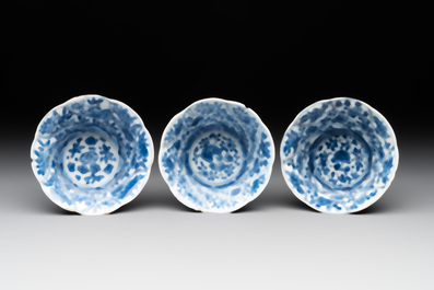 26 Chinese blue and white wares, Wanli/Qianlong