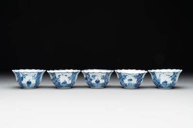 26 Chinese blue and white wares, Wanli/Qianlong