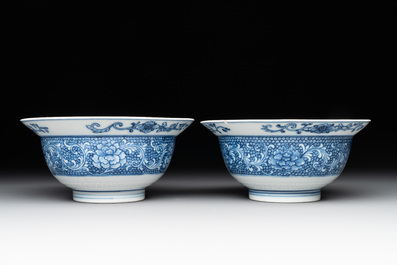 26 Chinese blue and white wares, Wanli/Qianlong