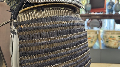 An impressive Japanese samurai armor, Edo period, first half 18th C.