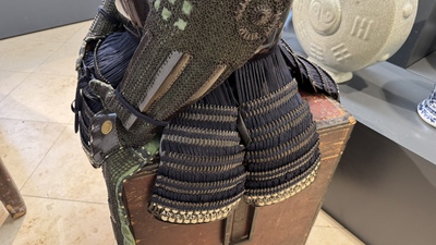 An impressive Japanese samurai armor, Edo period, first half 18th C.