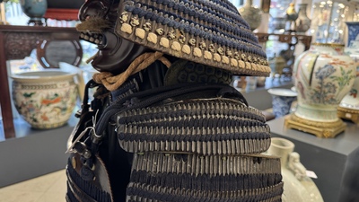 An impressive Japanese samurai armor, Edo period, first half 18th C.