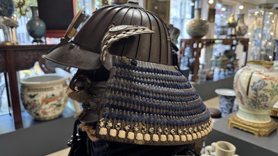 An impressive Japanese samurai armor, Edo period, first half 18th C.