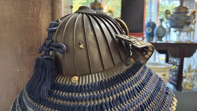An impressive Japanese samurai armor, Edo period, first half 18th C.