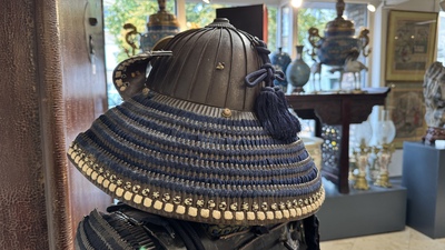 An impressive Japanese samurai armor, Edo period, first half 18th C.
