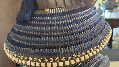 An impressive Japanese samurai armor, Edo period, first half 18th C.