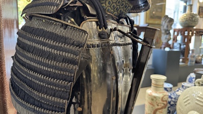An impressive Japanese samurai armor, Edo period, first half 18th C.