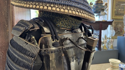 An impressive Japanese samurai armor, Edo period, first half 18th C.