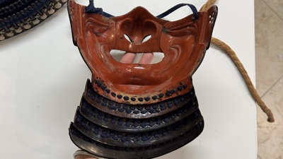 An impressive Japanese samurai armor, Edo period, first half 18th C.