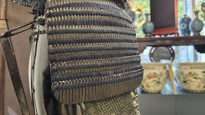 An impressive Japanese samurai armor, Edo period, first half 18th C.