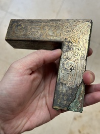 A study group of various Chinese bronze and other archaeological finds, Spring and Autumn/Warring States Period
