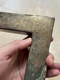 A study group of various Chinese bronze and other archaeological finds, Spring and Autumn/Warring States Period