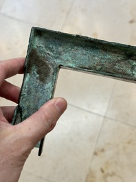A study group of various Chinese bronze and other archaeological finds, Spring and Autumn/Warring States Period