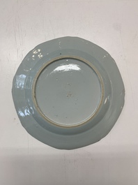 An impressive collection of 25 Chinese blue and white 'landscape' plates, Qianlong