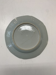 An impressive collection of 25 Chinese blue and white 'landscape' plates, Qianlong