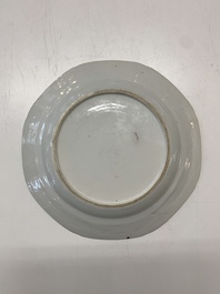 An impressive collection of 25 Chinese blue and white 'landscape' plates, Qianlong