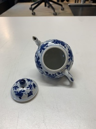 A varied collection of 13 Chinese blue and white wares, Kangxi/Qianlong