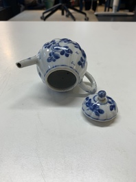 A varied collection of 13 Chinese blue and white wares, Kangxi/Qianlong