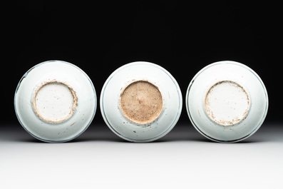 12 Chinese blue and white wares, Ming