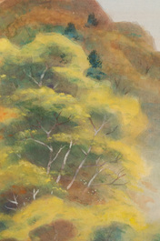 In the manner of Lin Fengmian 林风眠 (1900-1991): 'Forest', watercolour on paper