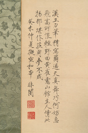 Yu Fei'an 于非闇 (1889-1959): 'Peony and butterfly', ink and colour on paper