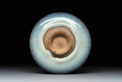 A Chinese junyao saucer dish, Yuan
