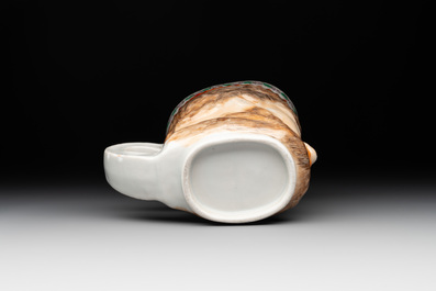 A rare Chinese export porcelain 'Neptune' mug, Qianlong, ca. 1785