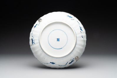 16 Chinese blue and white wares, Kangxi/Qianlong