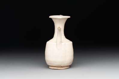A Chinese miniature 'ding' lobed ewer, Southern Song