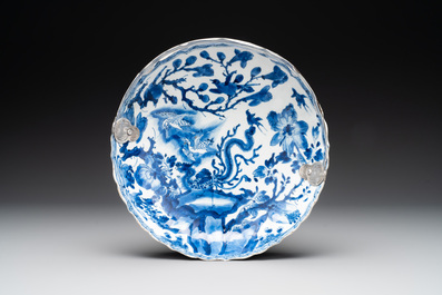 16 Chinese blue and white wares, Kangxi/Qianlong