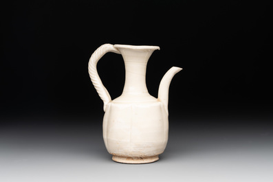 A Chinese miniature 'ding' lobed ewer, Southern Song