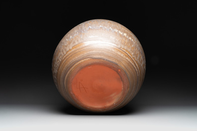 Antonio Alberto Lampecco (1932-2019): a rare large spherical vase, marked